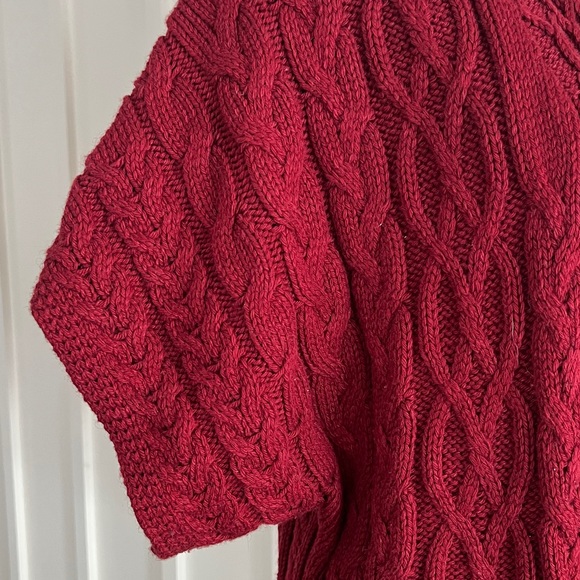 Coldwater Creek Cable Knit Sweater Cardigan - Picture 5 of 8